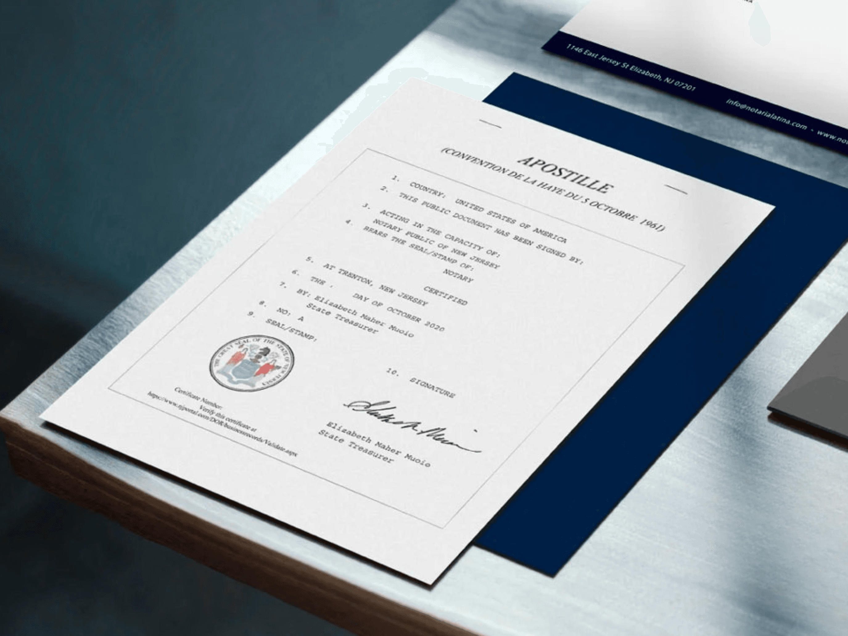 Apostille image